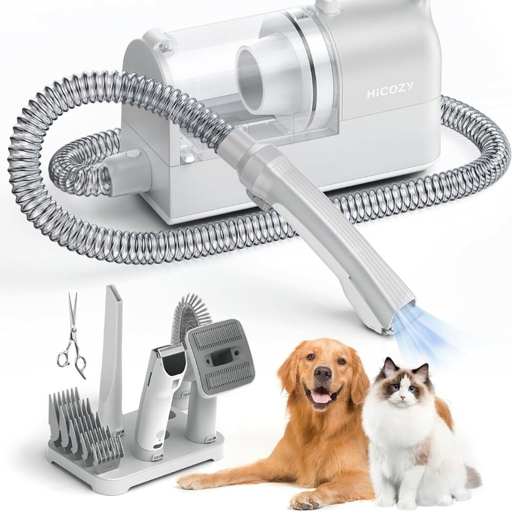 Dog/Cat Grooming Kit | Pet Friendly Vacuum Machine